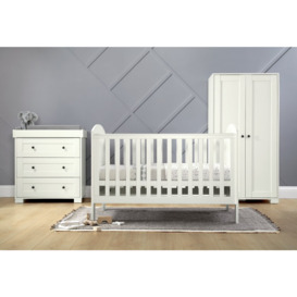 Mamas Papas Harrow Piece Nursery Furniture Set White by