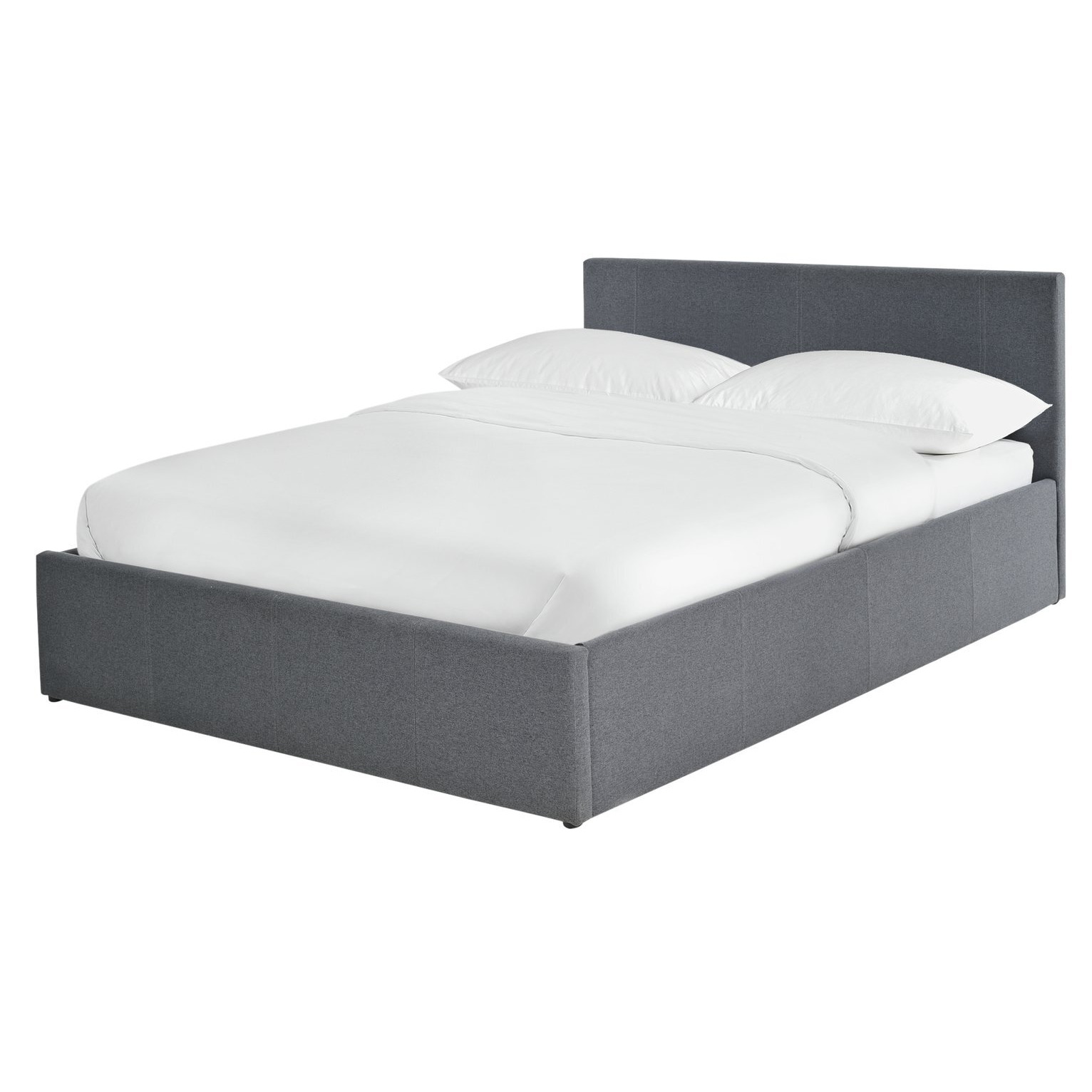 Habitat Heathdon End Open Ottoman Kingsize Bed - Grey