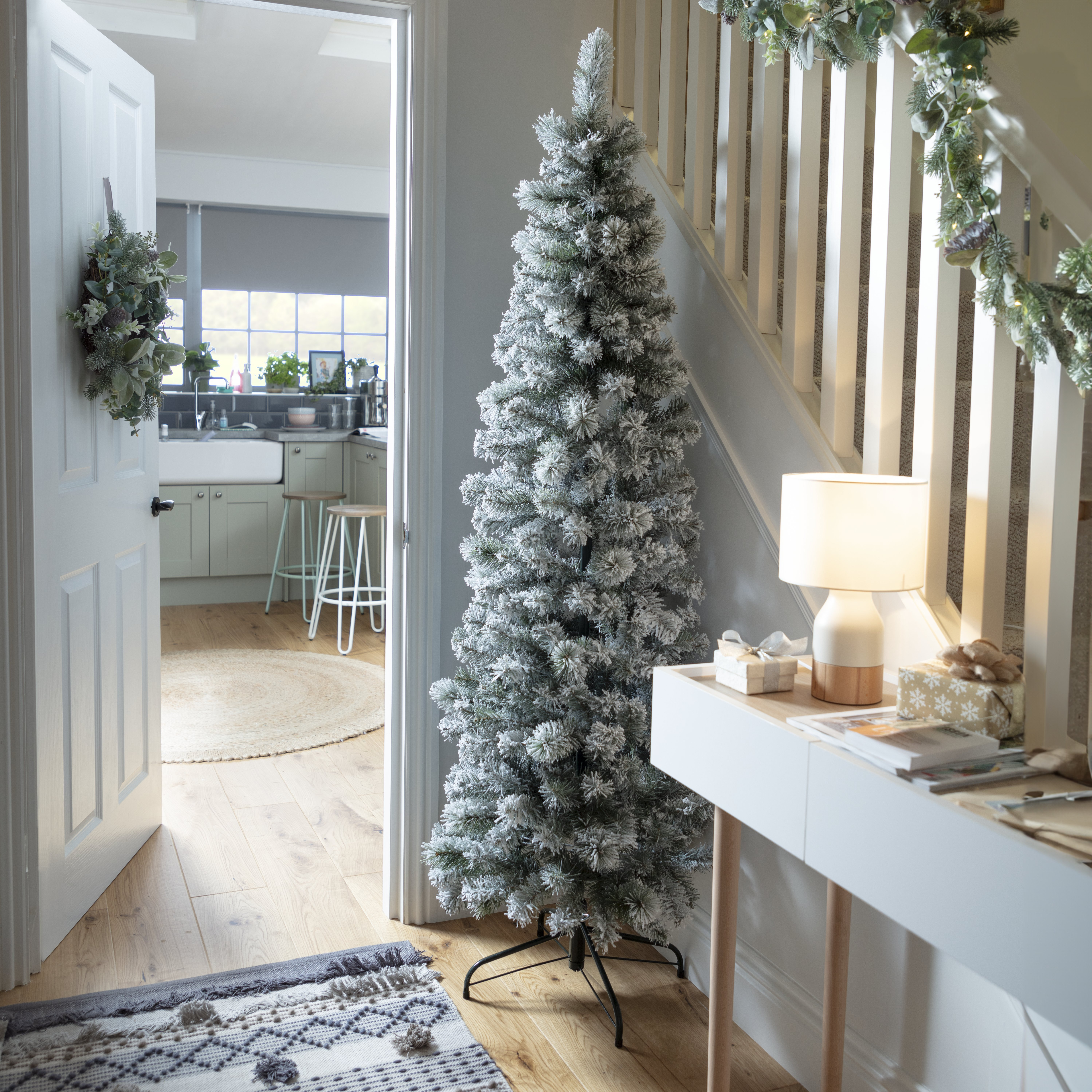 Habitat 6ft Snowy Pop Up Christmas Tree