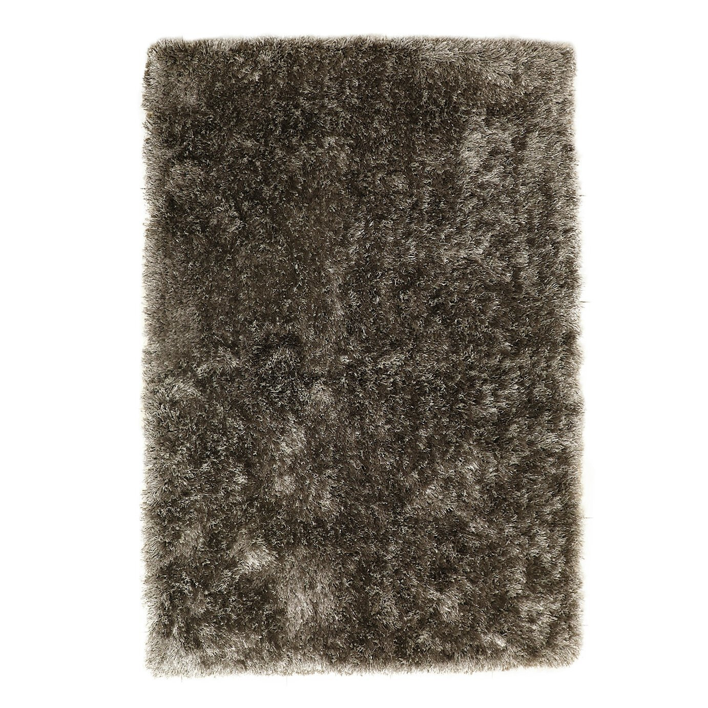 Habitat Luxury Plain Shaggy Rug - 160x230cm - Dove Grey