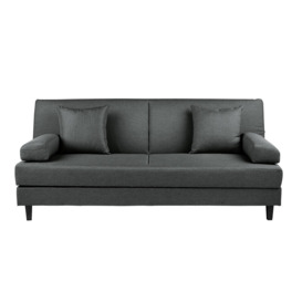 Habitat Chase Fabric 3 Seater Clic Clac Sofa Bed - Charcoal