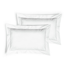 Habitat Pure Cotton 200TC Oxford Pillowcase Pair- White
