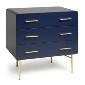 Habitat Wilderness 3 Drawer Chest - Blue