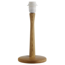Habitat Pip Wooden Table Lamp Base Only - Natural