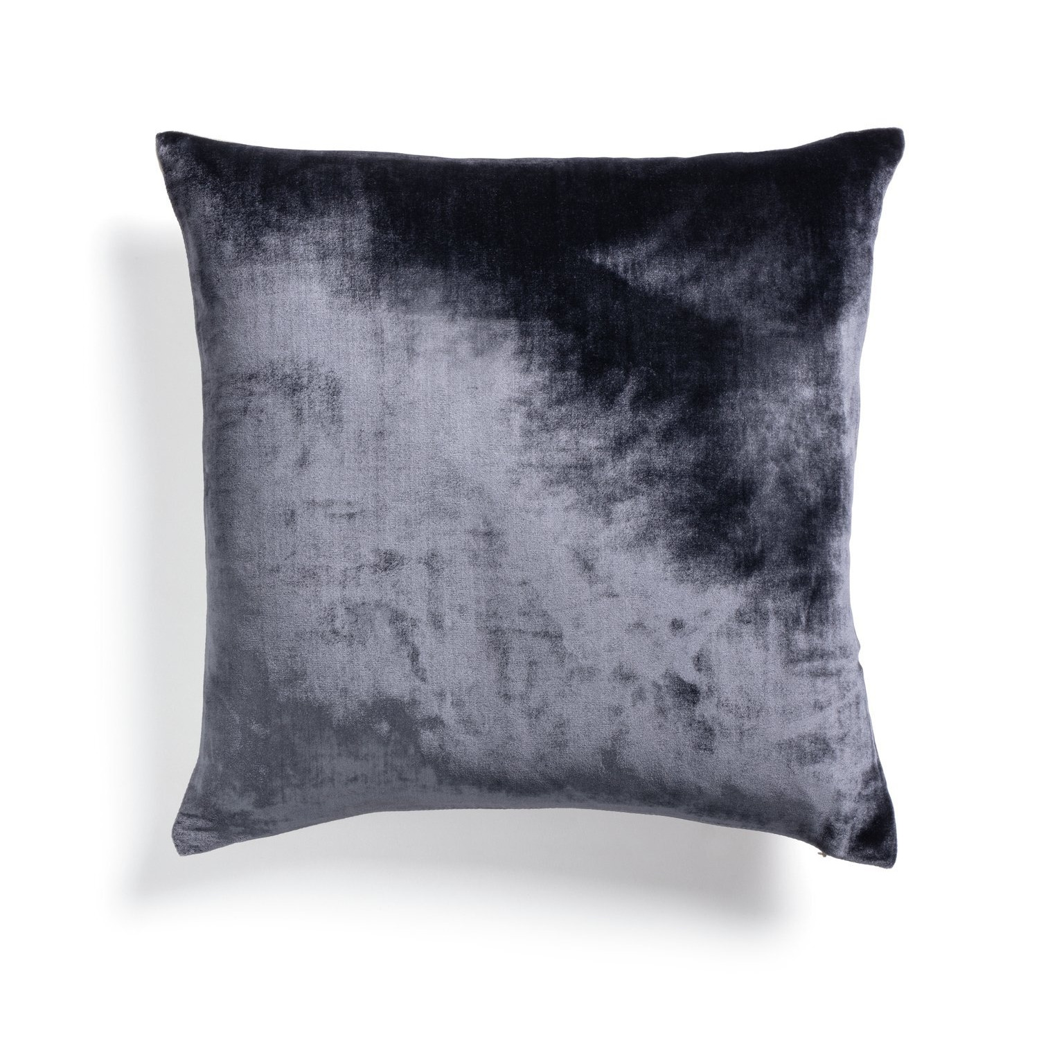Habitat Regency Velour Linen Cushion Charcoal 50x50cm