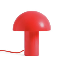 Habitat Ngami Mushroom Aluminium LED Touch Table Lamp-Orange