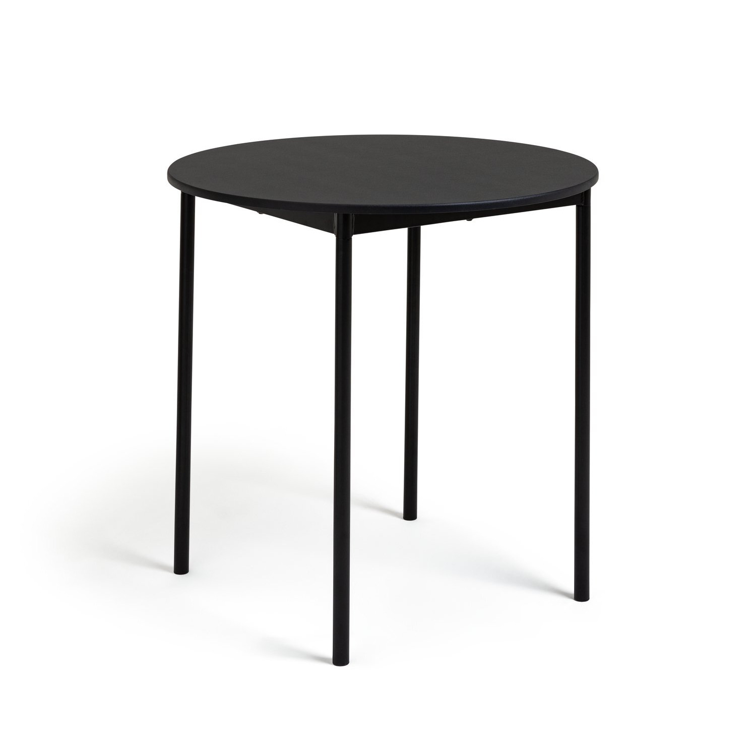 Argos Home Stella Metal 2 Seater Dining Table - Black