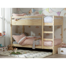 Habitat Rico Bunk Bed and 2 Kids Mattresses - Pine