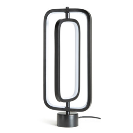Habitat Sio Metal LED Table Lamp - Black