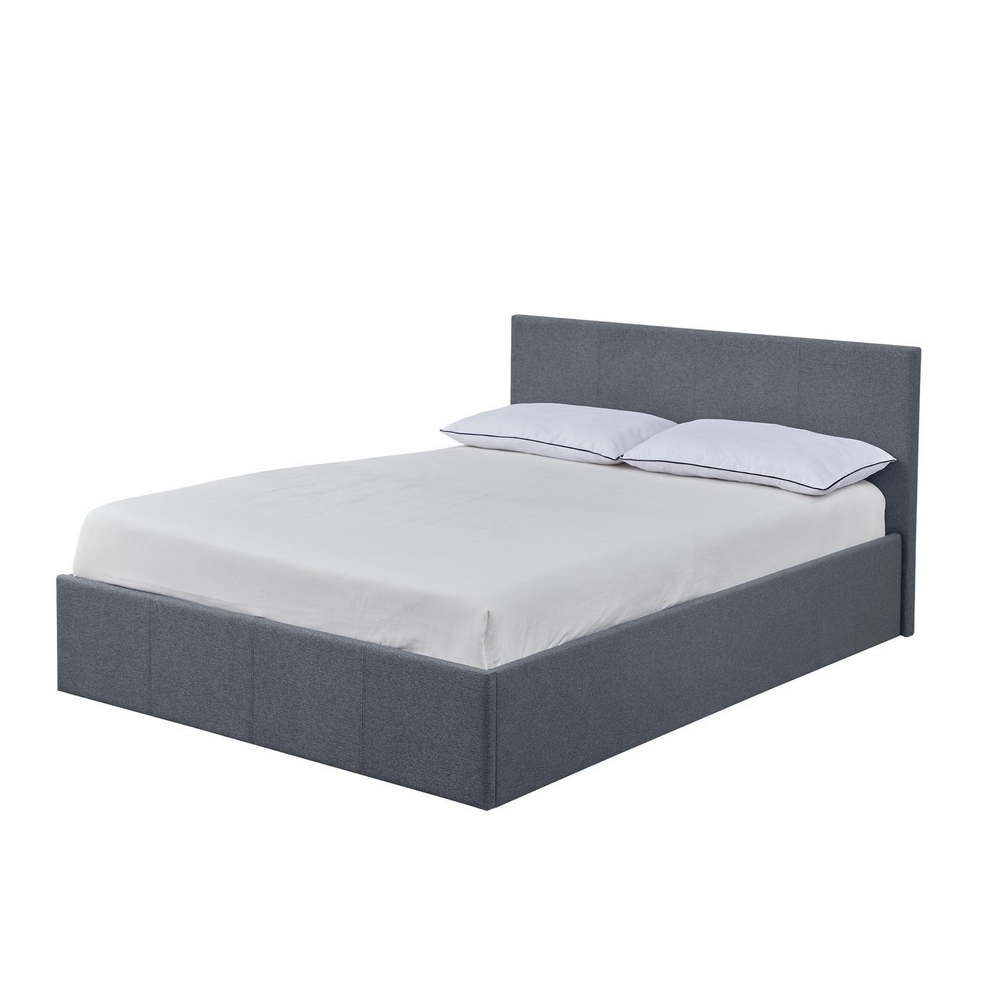 Habitat Heathdon Small Double Ottoman Bed Frame - Charcoal