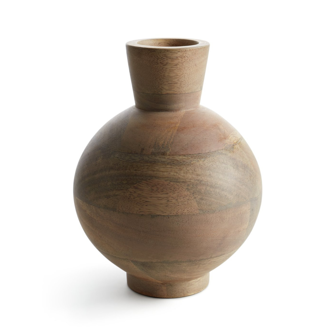 Habitat Mango Wood Vase - Natural