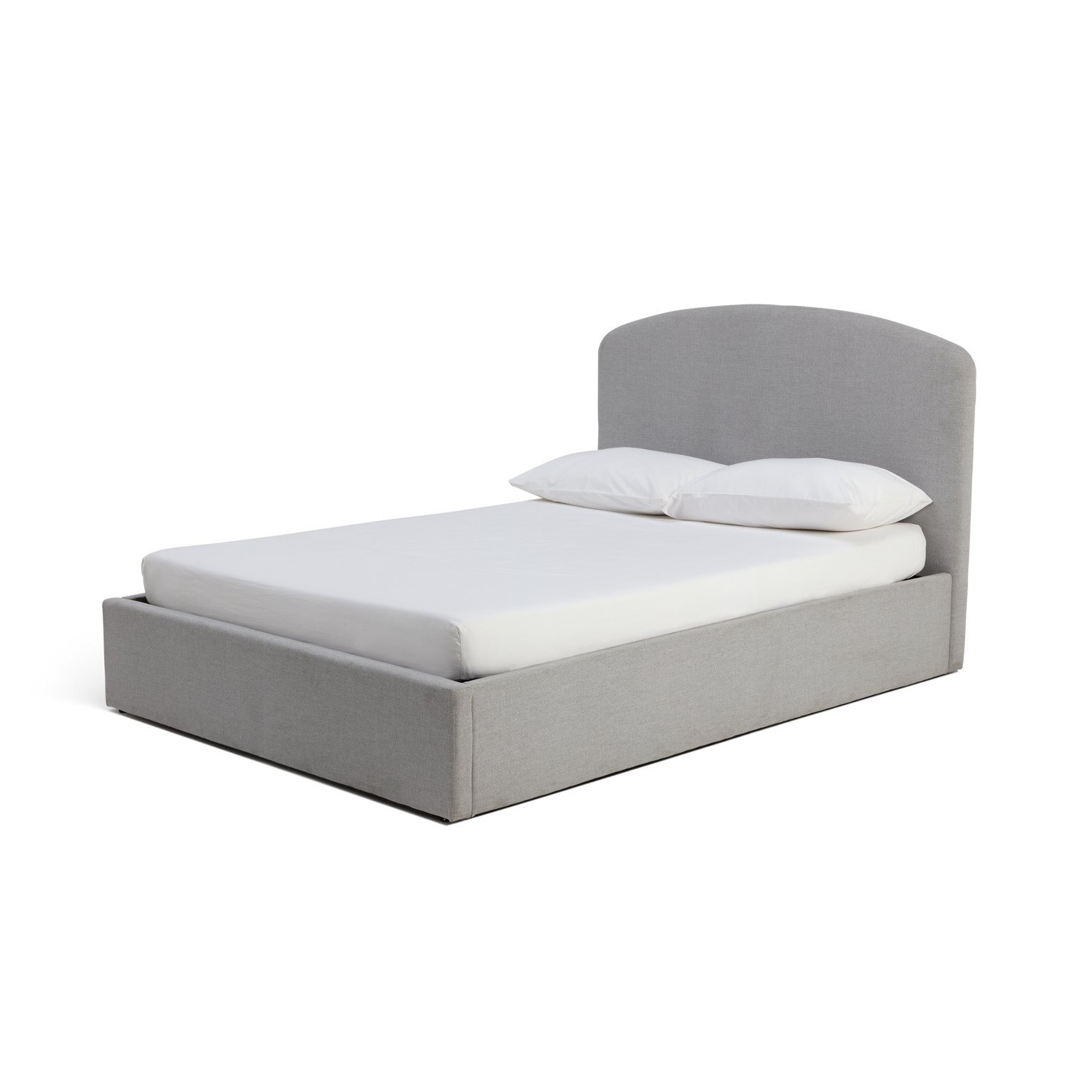 Habitat Finchley Kingsize Ottoman Fabric Bed Frame - Grey
