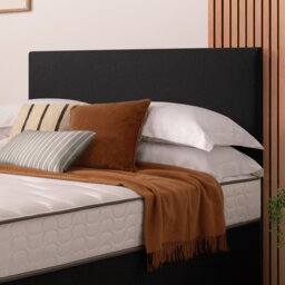 Silentnight Milan Single Headboard - Charcoal