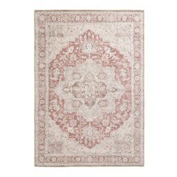 Habitat Vintage Effect Red Flatweave Runner - 66x200cm