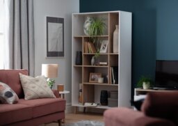 Habitat Skandi Wide Shelving Unit - Grey