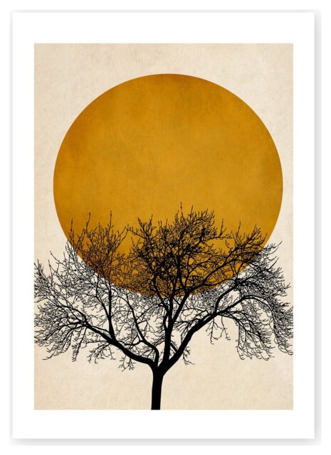 East End Prints Winter Morning Unframed Wall Print - A3