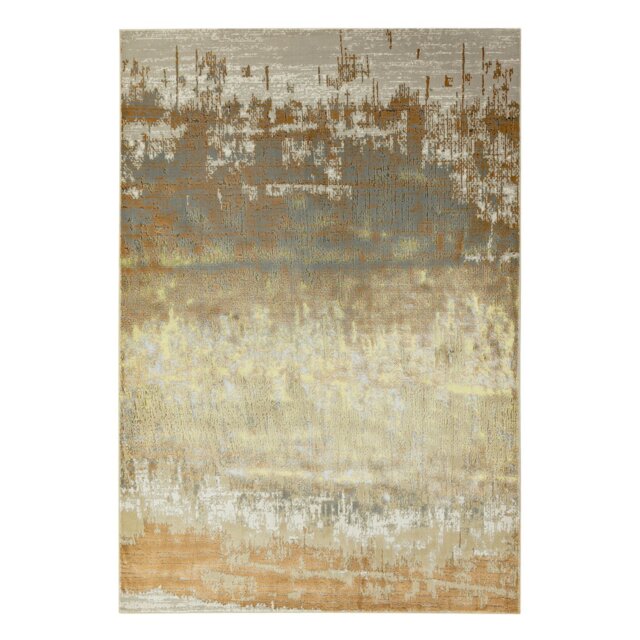 Asiatic Aurora Shiny Abstract Gold Rug - 120x170cm