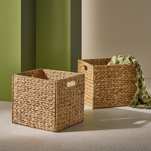 Habitat Hyacinth Set of 2 Square Plus Boxes - Natural