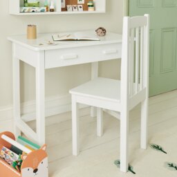 Great Little Trading Company Nelson Desk Chair - White