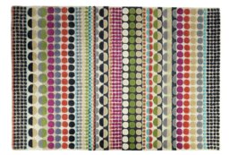 Habitat Bloomsbury Geometric Wool Cut Pile Rug - 140x200cm