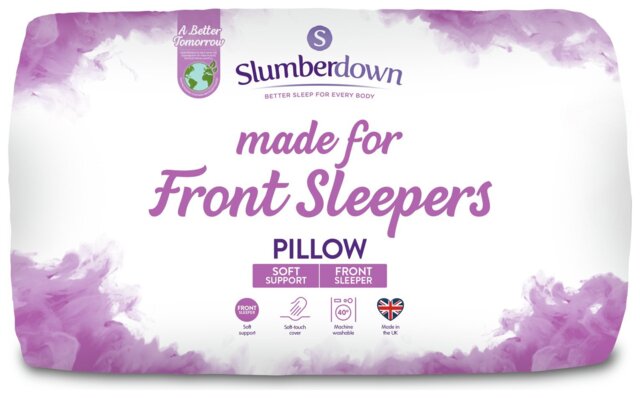 Slumberdown Soft Support Front Sleeper Pillow
