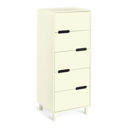 Habitat Henri 5 Drawer Chest - White