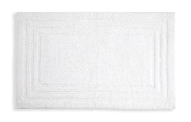 Habitat Cotton Deep Pile Tufted Bath Mat - White