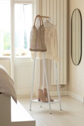 Brabantia Linn Compact Clothes Rail with Shelf - White