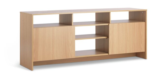 Habitat Turin 2 Door Extra Large TV Unit - Natural