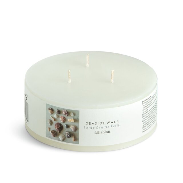 Habitat Wax Candle Refill - Seaside Walk