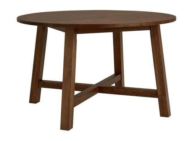 Habitat Trieste Round 4 Seater Dining Table - Walnut