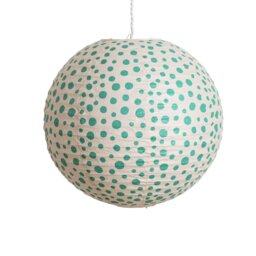 Habitat Kids Teal Paper Easy Fit Lampshade - 45cm