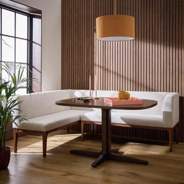Habitat Loxley Corner Dining Set - Walnut