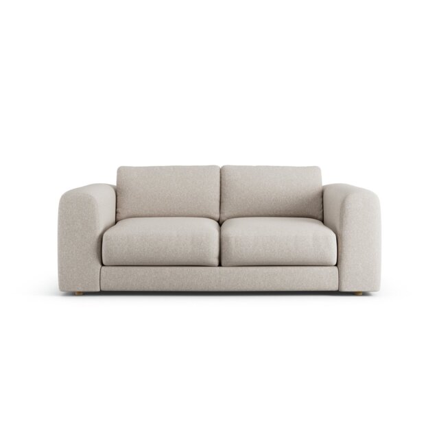 Habitat Ayr Fabric 3 Seater Sofa - Natural