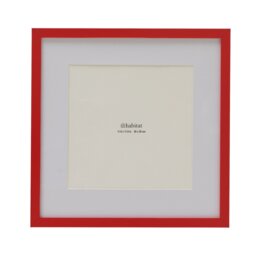 Habitat Red Picture Frame - 30X30cm