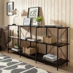 Habitat Huckley Industrial Shelving Unit - Black