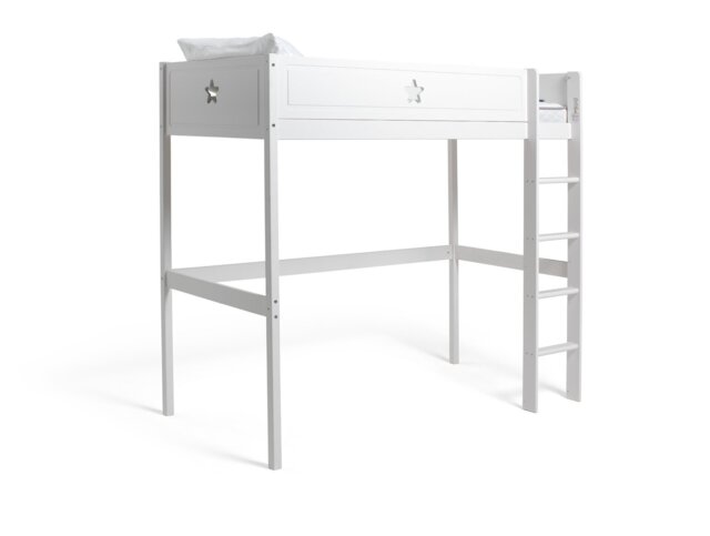 Habitat Stars High Sleeper Bed Frame - White