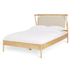 Habitat Hugh Wooden Kingsize Bed - Light Wood