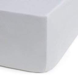 Habitat Egyptian Cotton 400TC White Fitted Sheet - Double