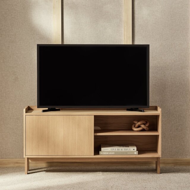 Habitat Jessie 1 Door TV Unit - Natural