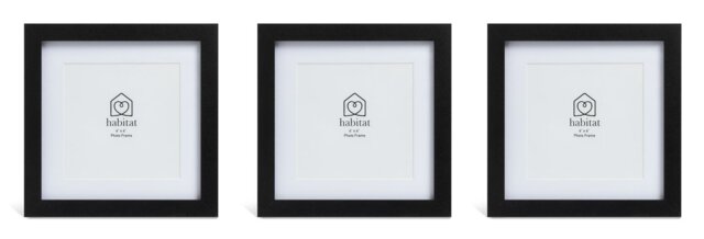 Habitat Wooden 3 Pack Picture Frame - Same Sizes