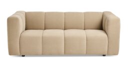 Habitat Kristen Fabric 3 Seater Sofa - Cream