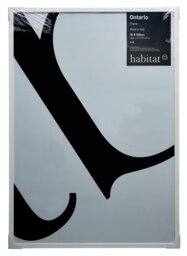 Habitat Ontario White Wooden Picture Frame - 70X100cm
