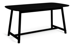 Habitat x Morris & Co. Canterbury 4 Seat Dining Table- Black