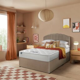 Silentnight Middleton Single Divan Bed - Mink