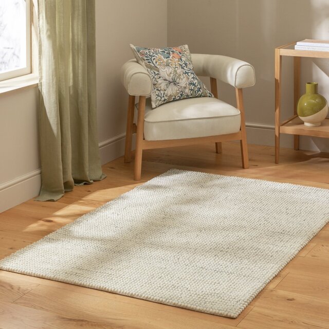 Habitat Pebble Grey Rug - 160x230cm