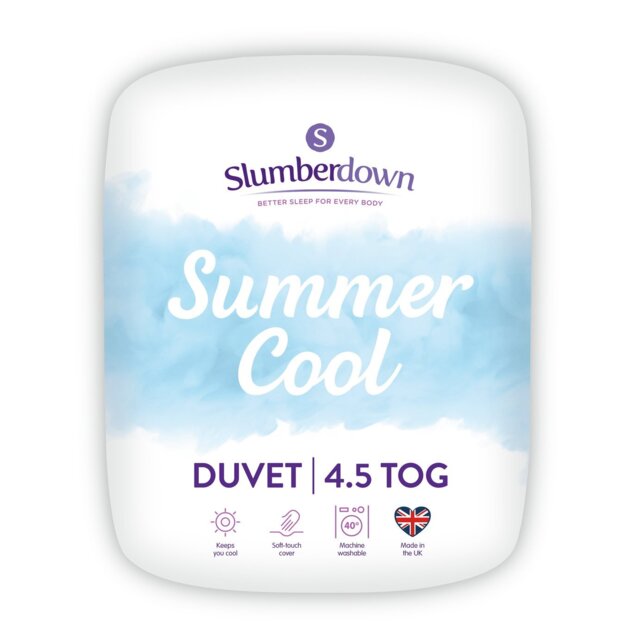 Slumberdown Summer Cool 4.5 Tog Duvet - Superking