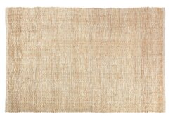 Habitat Distress Natural Jute Flatweave Rug - 140x200cm