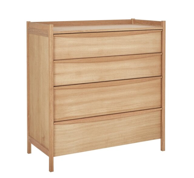 Habitat Derwent 4 Drawer Chest - Oak