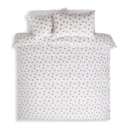Habitat Pink Spot Bedding Set - Single